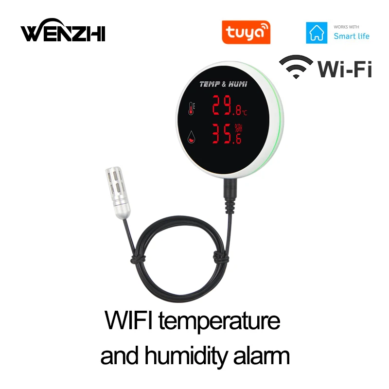 Smart Home Automation Diy - WiFi Temperature Sensor Alarm Digital Ambient