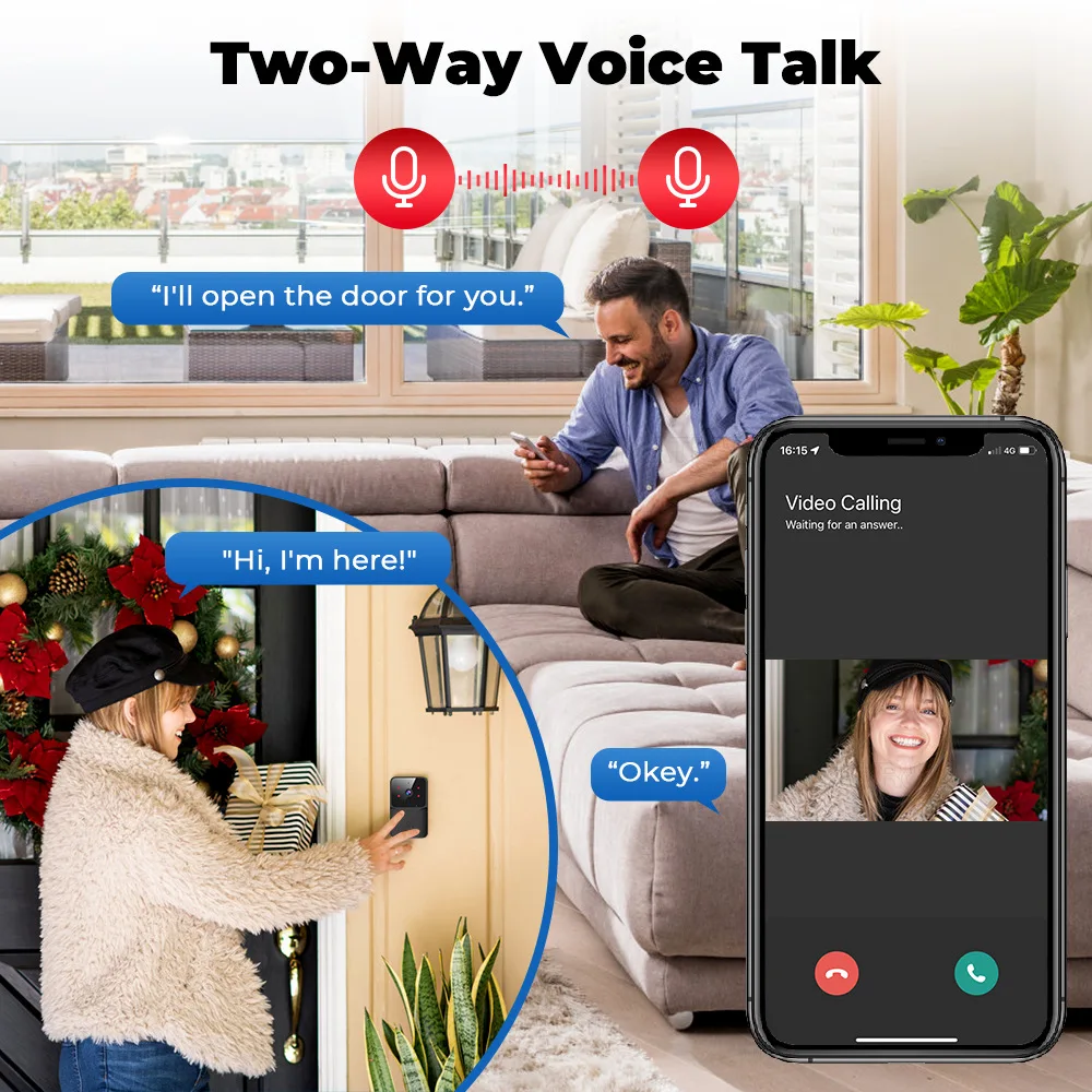 2026 WiFi Video Doorbell 1080P - огляд і ціна Smart Doorbell Wired