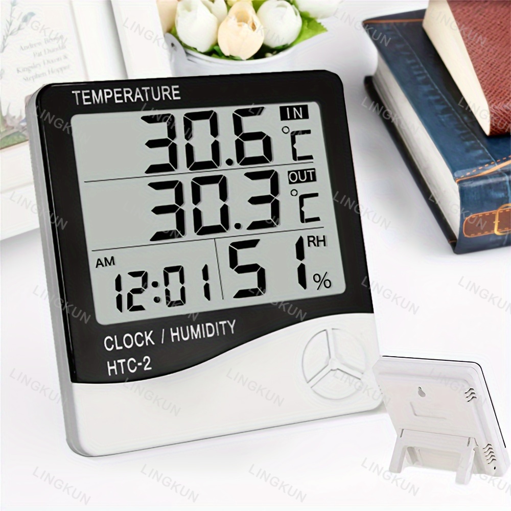 LCD Digital Thermometer Hygrom - огляд і ціна Home Automation Industry