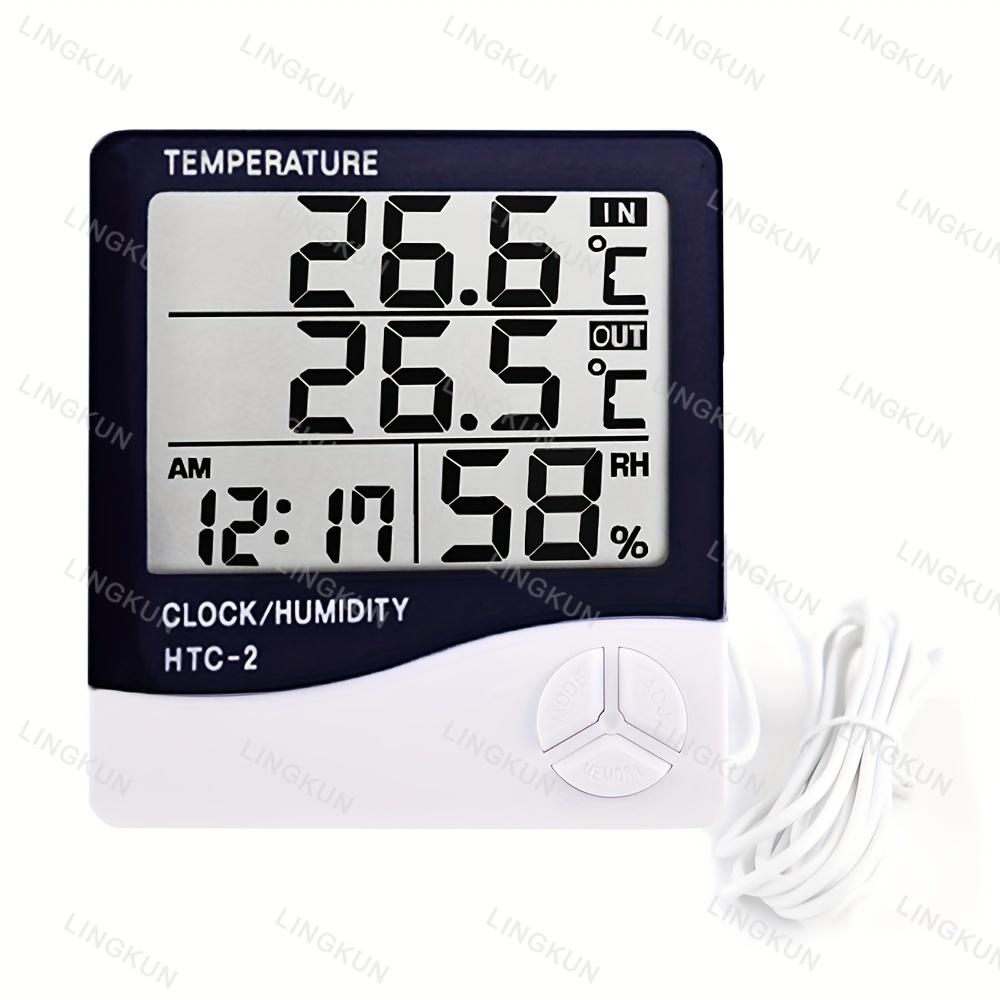 LCD Digital Thermometer Hygrom - огляд і ціна Home Automation Industry