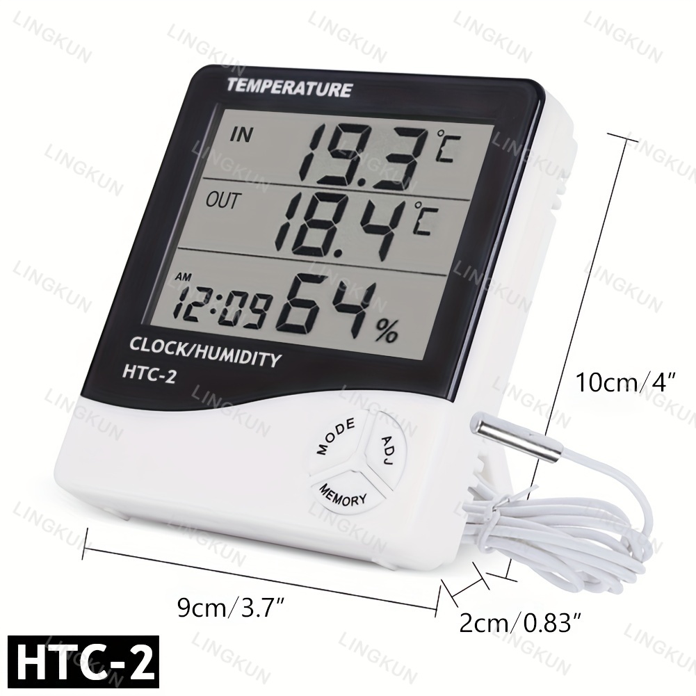 LCD Digital Thermometer Hygrom - огляд і ціна Home Automation Industry