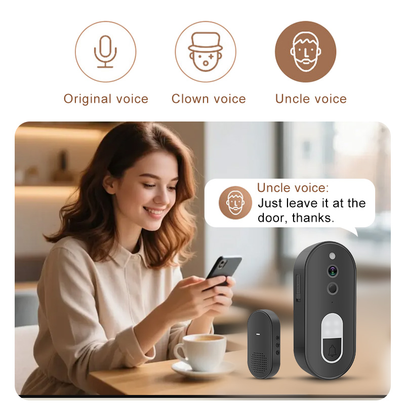 Tuya 1080P HD Wireless WiFi Vi - огляд і ціна Smart Doorbell Wired