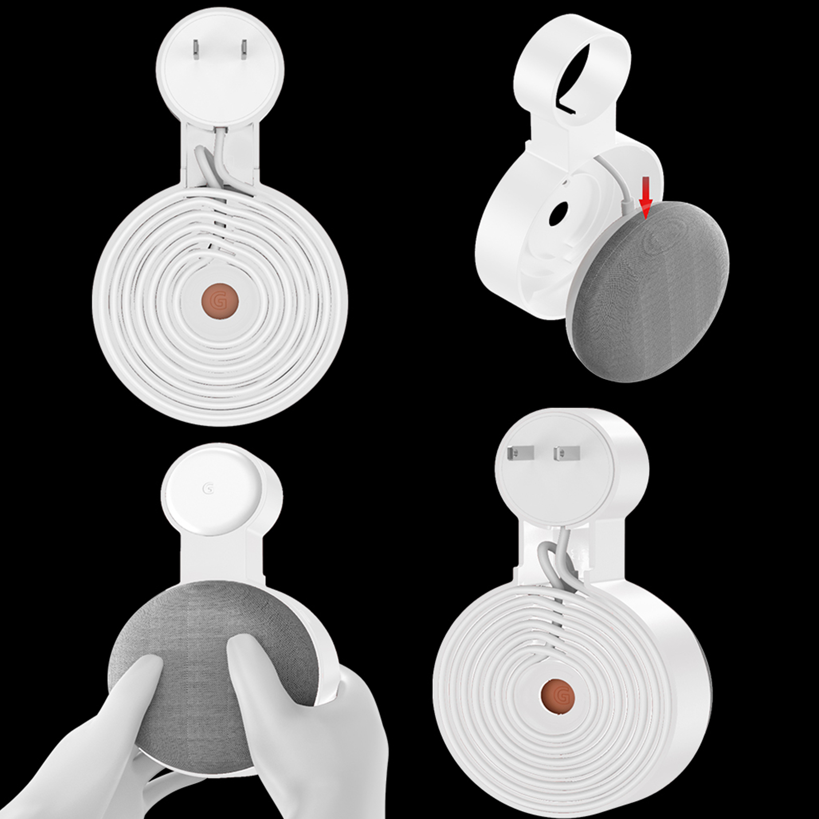 Outlet Wall Mount Holder Brack - огляд і ціна Google Speaker Nest Mini