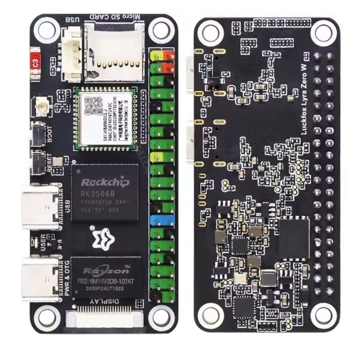 Luckfox Lyra Zero W RK3506B Ro - огляд і ціна Pi Zero W Board