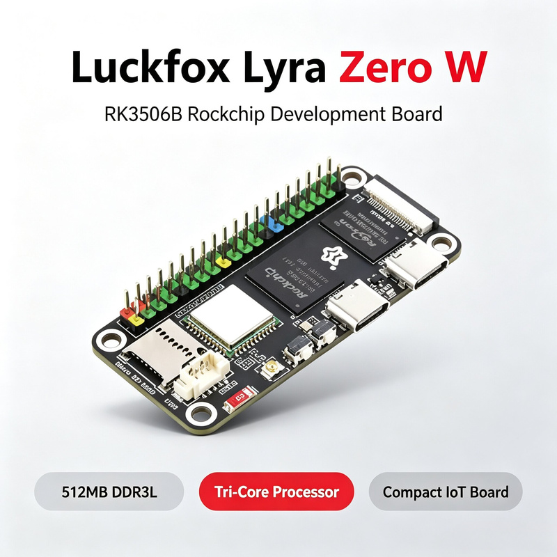 Luckfox Lyra Zero W RK3506B Ro - огляд і ціна Pi Zero W Board