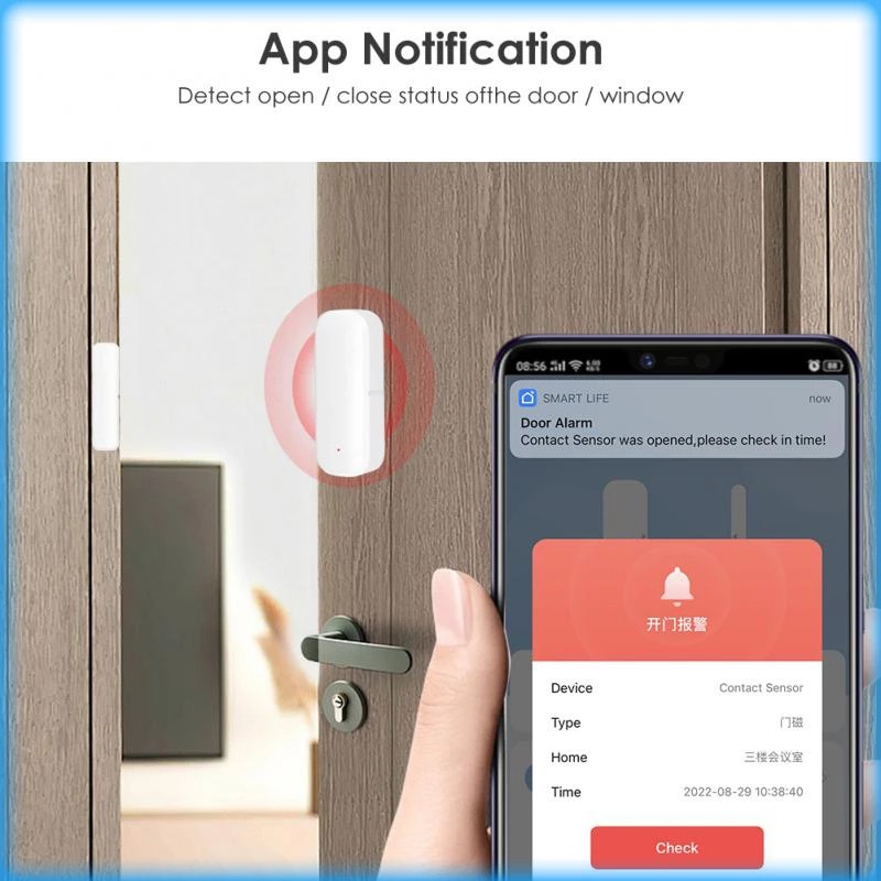 Tuya Wi-Fi Smart Door And Wind - огляд і ціна Home Automation Ideas