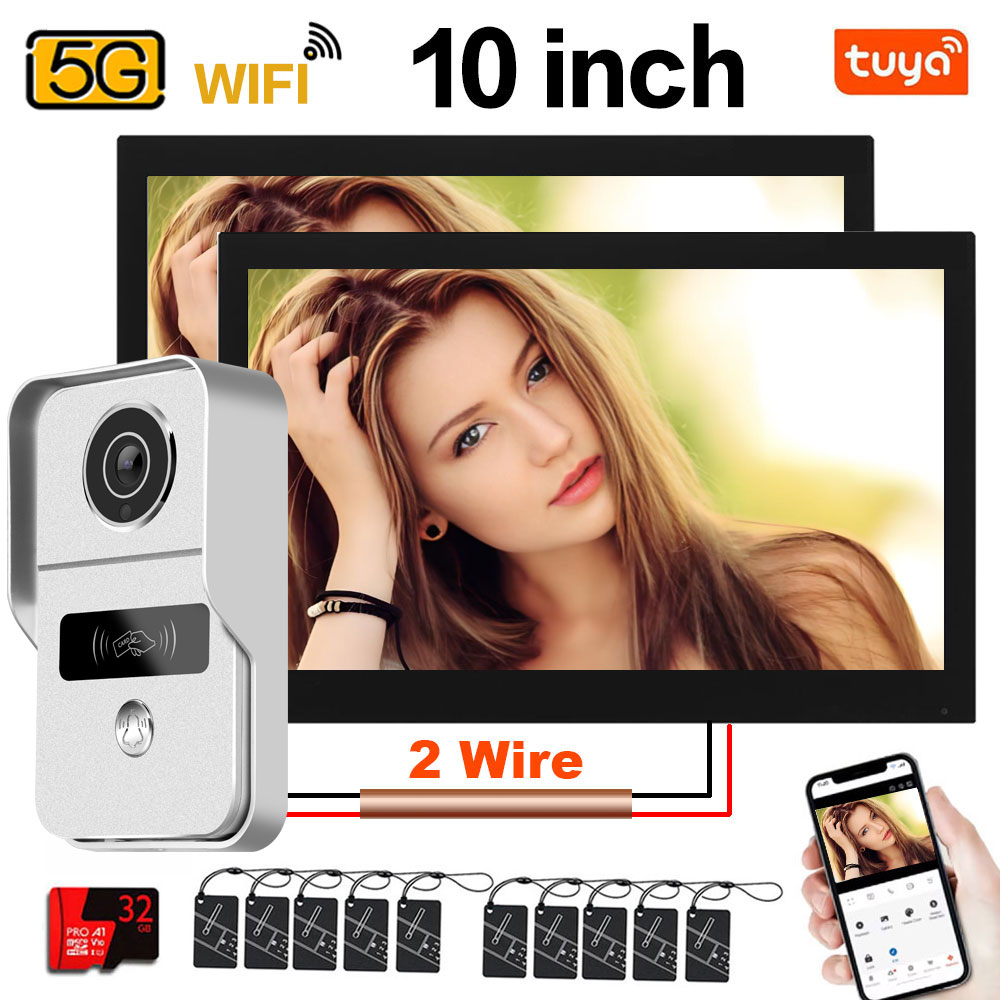 Tuya 1080P 5G Wifi 7/10 Inch 2 - огляд і ціна Smart Doorbell Wired