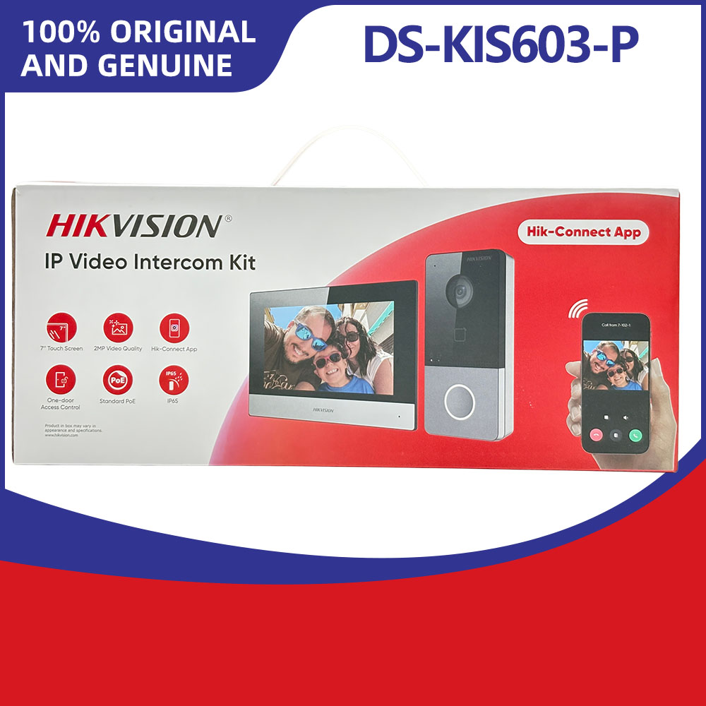 Hikvision DS-KIS603-P IP Video - огляд і ціна Smart Doorbell Wired
