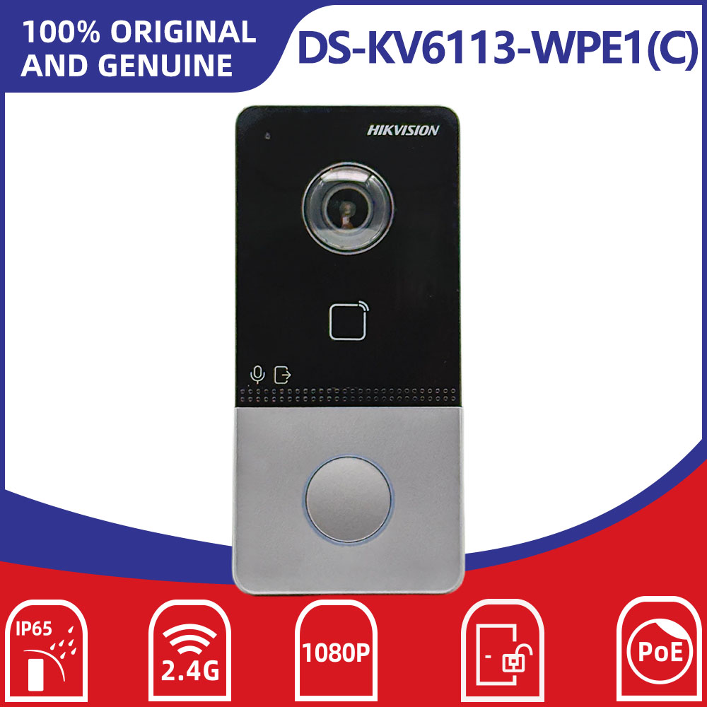 Hikvision DS-KIS603-P IP Video - огляд і ціна Smart Doorbell Wired