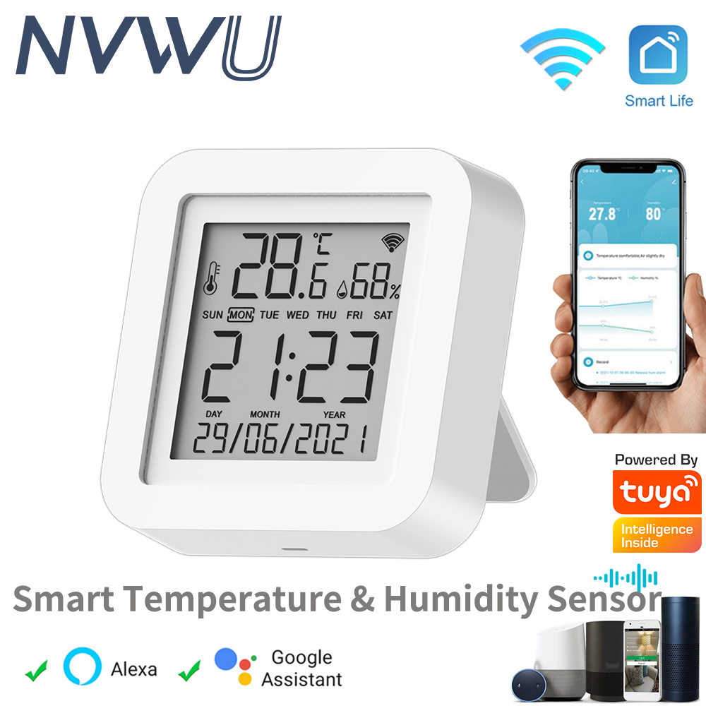 Tuya WIFI Temperature & Humidi - огляд і ціна Home Automation Ideas