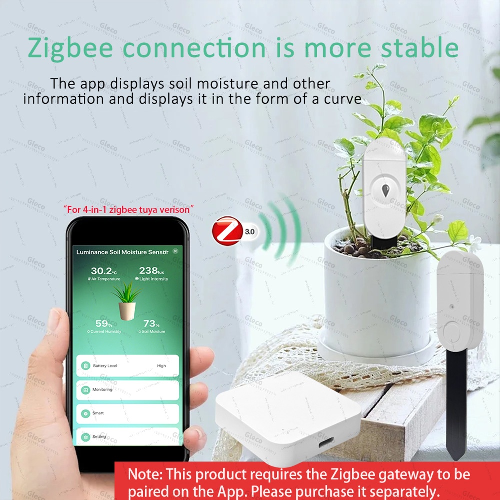 Zigbee Soil Moisture Sensor Me - огляд і ціна Home Automation Ideas