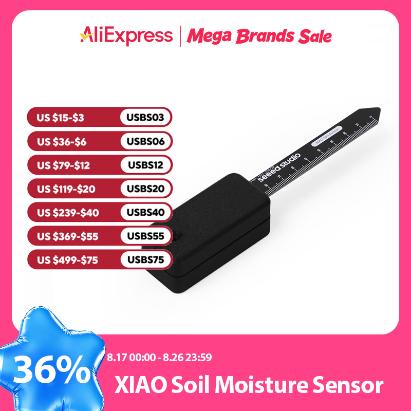 XIAO ESP32 C6 Soil Moisture Se - огляд і ціна Home Automation Tutorial
