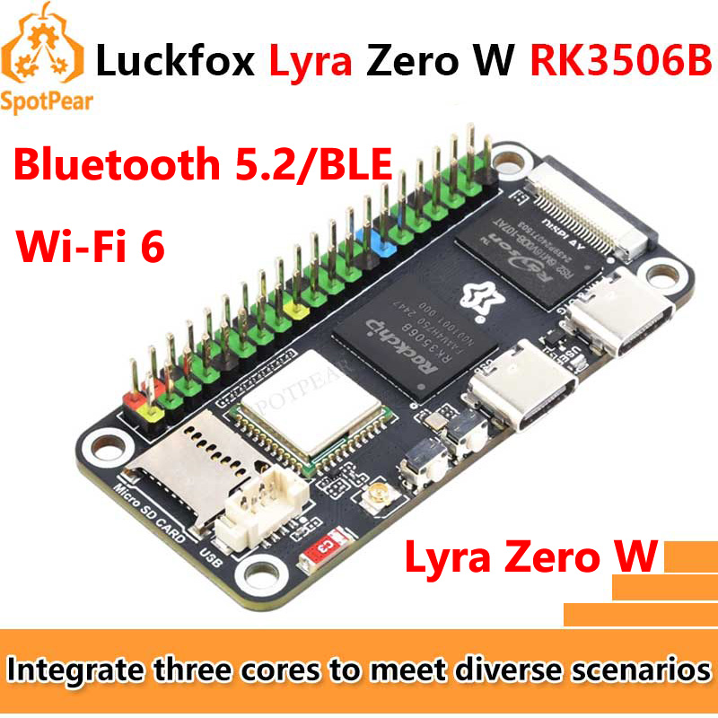 Luckfox Lyra Zero W RK3506B Ro - огляд і ціна Pi Zero W Board