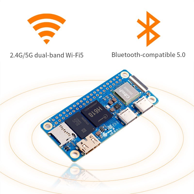 Orange Pi Zero 2W 4GB 2GB 1.5G - огляд і ціна Pi Zero W Board