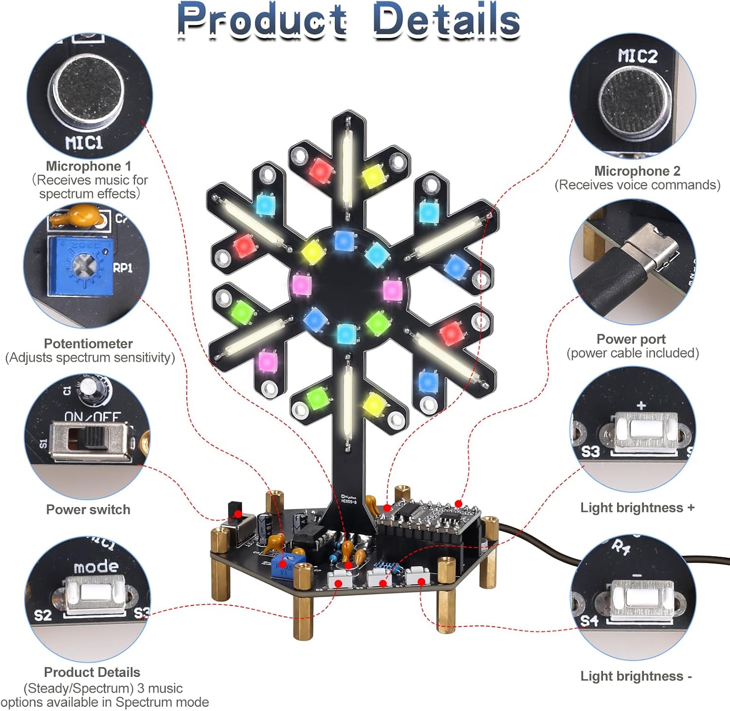 Voice Control Spectrum Light S - огляд і ціна Home Automation System Diy