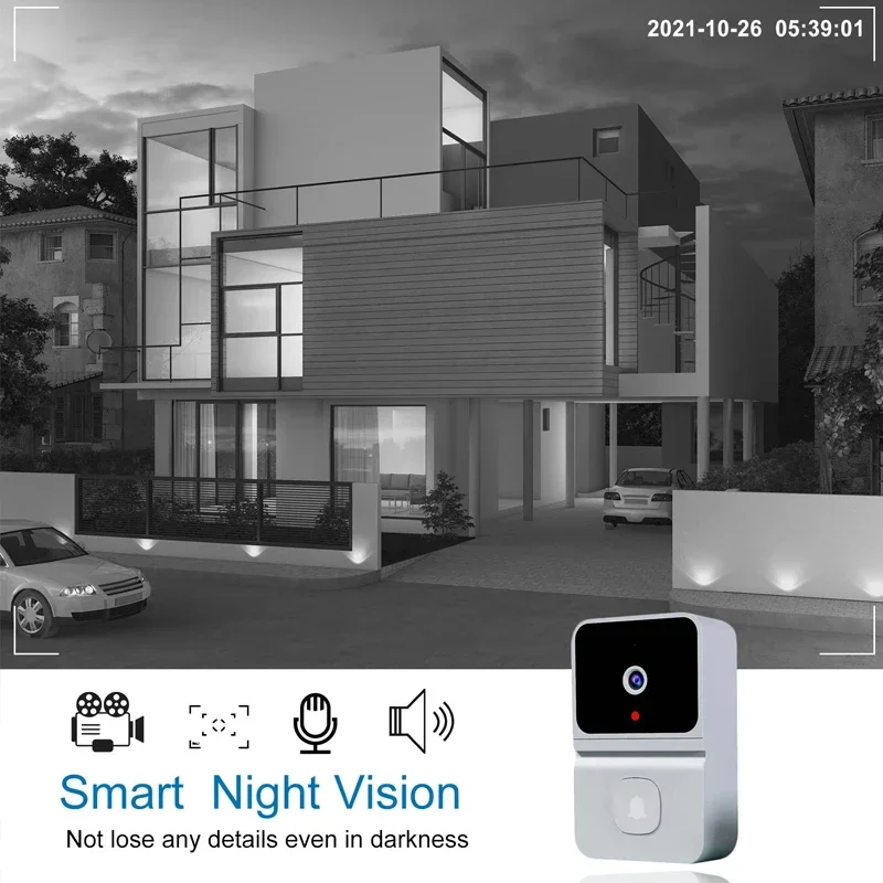 Wireless Smart Visual Doorbell - огляд і ціна Smart Doorbell Wired