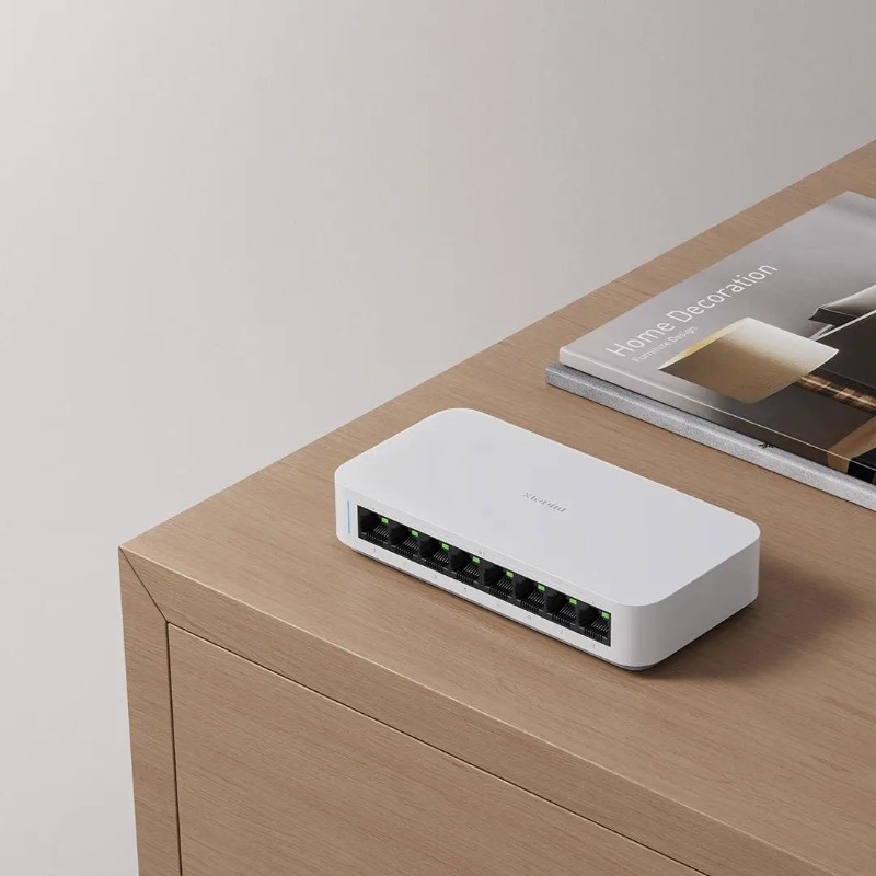 Xiaomi Mi 8 Ports RJ45 Gigabit - огляд і ціна Xiaomi Hub Mijia Hub