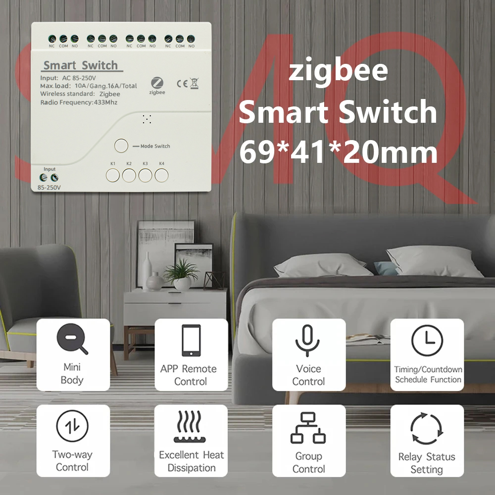 Zigbee Smart Switch Wifi Relay - огляд і ціна Home Automation Ideas