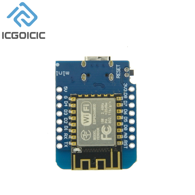 D1 Mini-Mini NodeMcu 4M Bytes  - огляд і ціна Esp8266 Nodemcu Board
