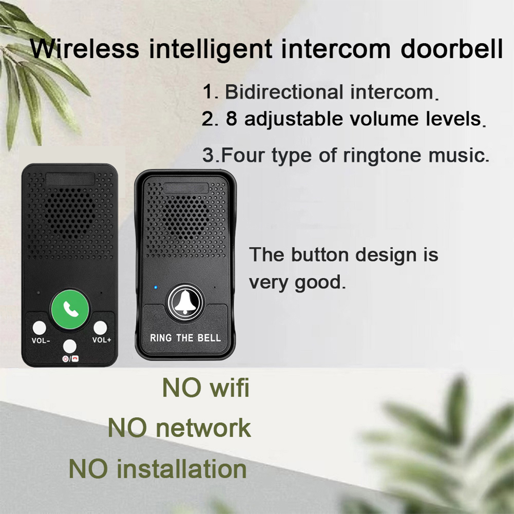 Wireless Doorbell Rechargeable - огляд і ціна Smart Doorbell Wired