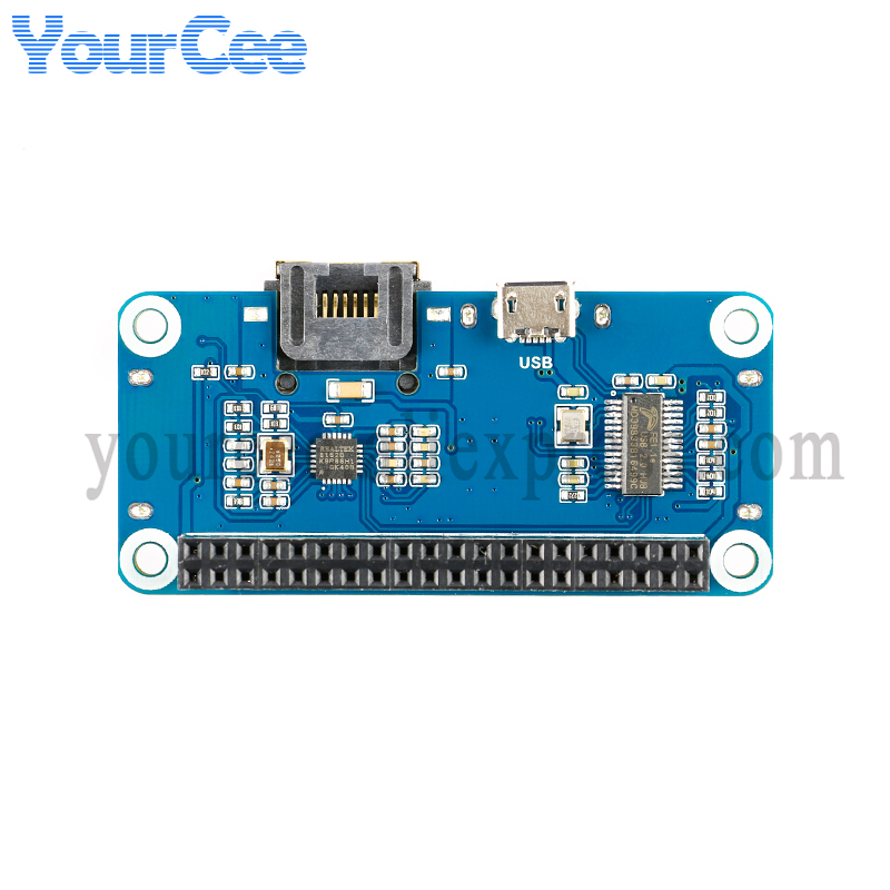 USB HUB HAT to Ethernet RJ45 N - огляд і ціна Pi Zero W Board