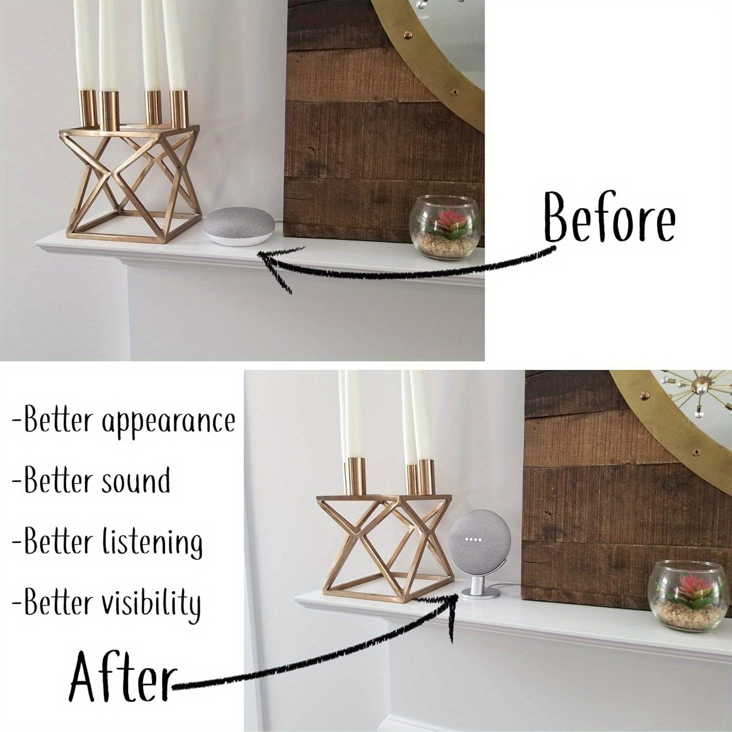 Smart Speaker Display Stand Ho - огляд і ціна Google Speaker Nest Mini